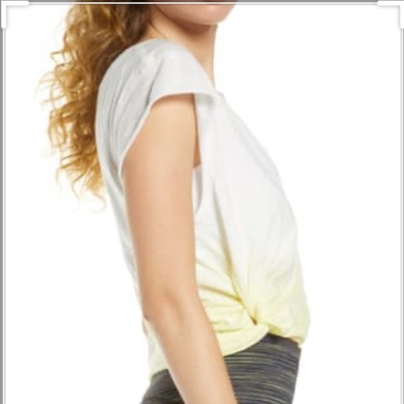 Free People Hold It Down Dip Dye Tee - Picture 4 of 4